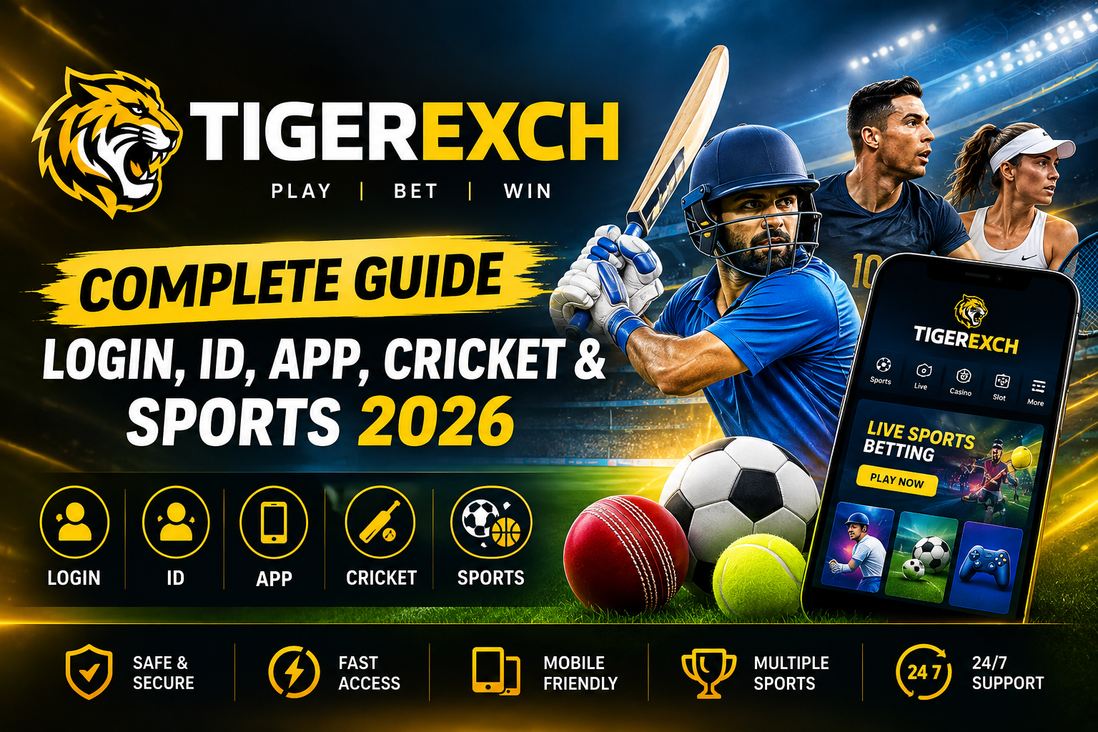 Tigerexch365Pro online sports and exchange